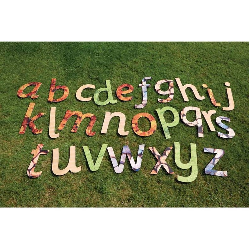 Giant Indoor Outdoor Natural Letters