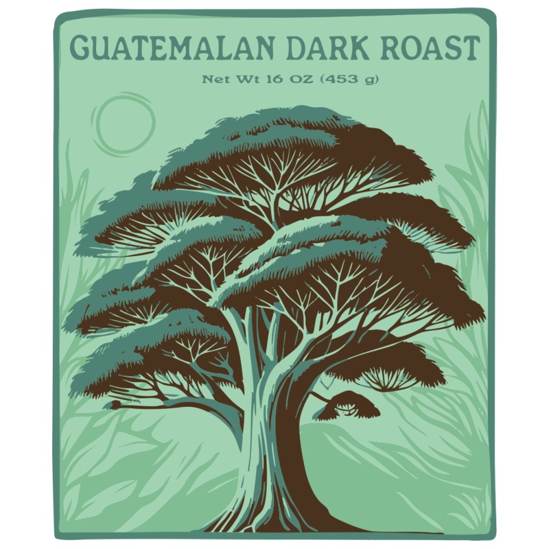 Guatemalan Dark Roast 16oz (ONLINE ORDER ONLY)