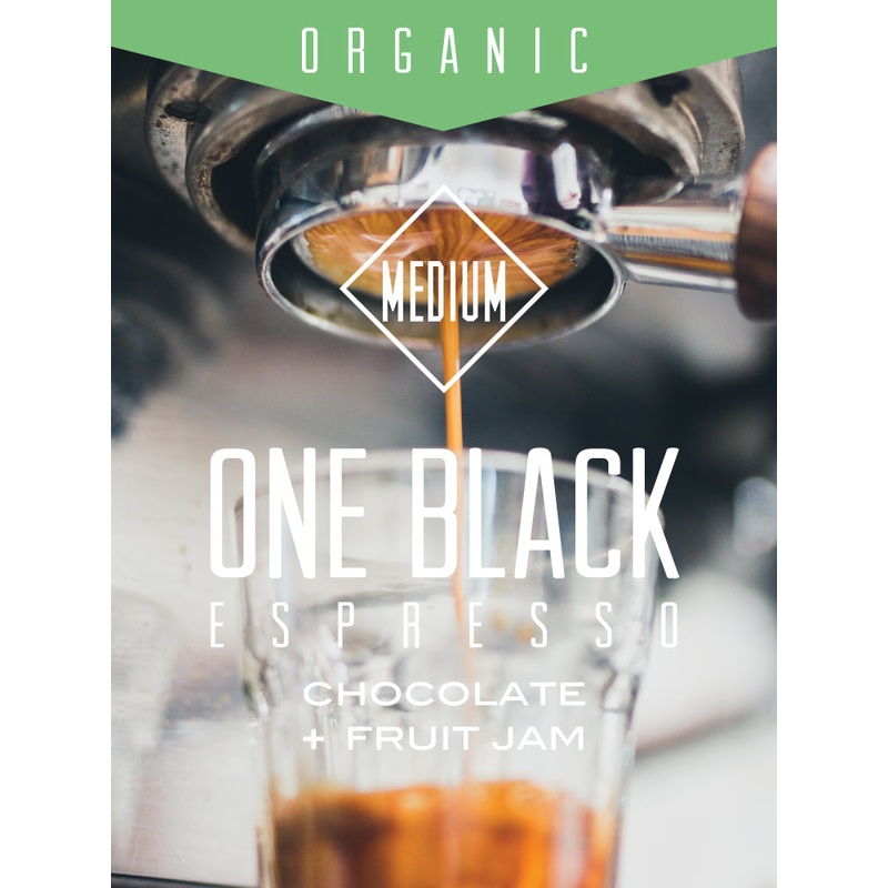 Organic One Black Espresso (ONLINE ORDER ONLY)
