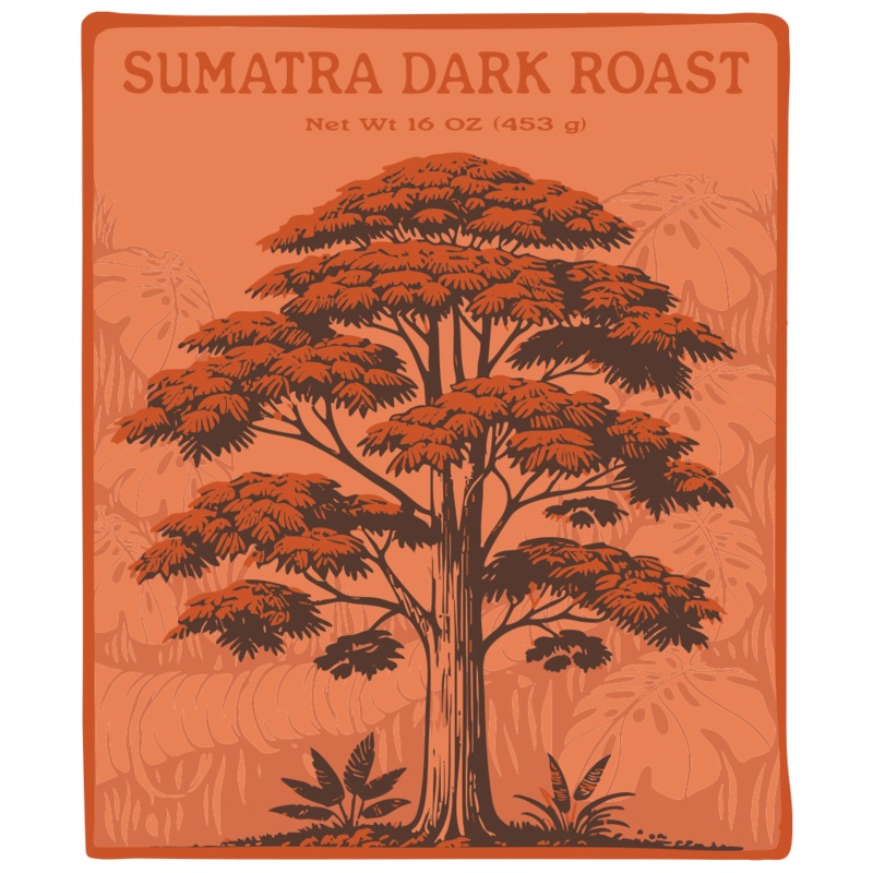 Sumatra Dark Roast 16oz (ONLINE ORDER ONLY)