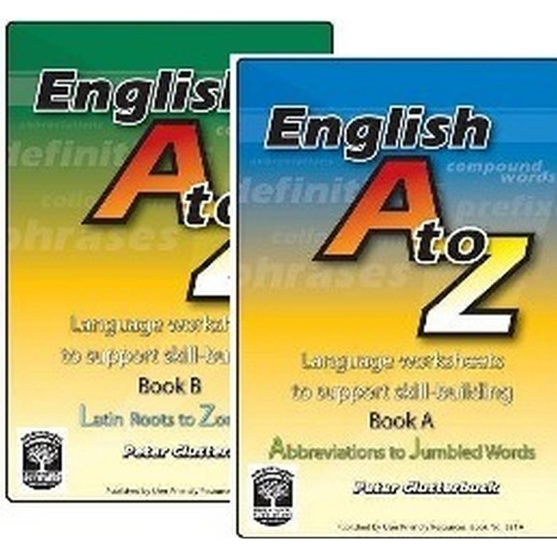 English A to Z  Language Worksheets to support Skill-Building  SET
