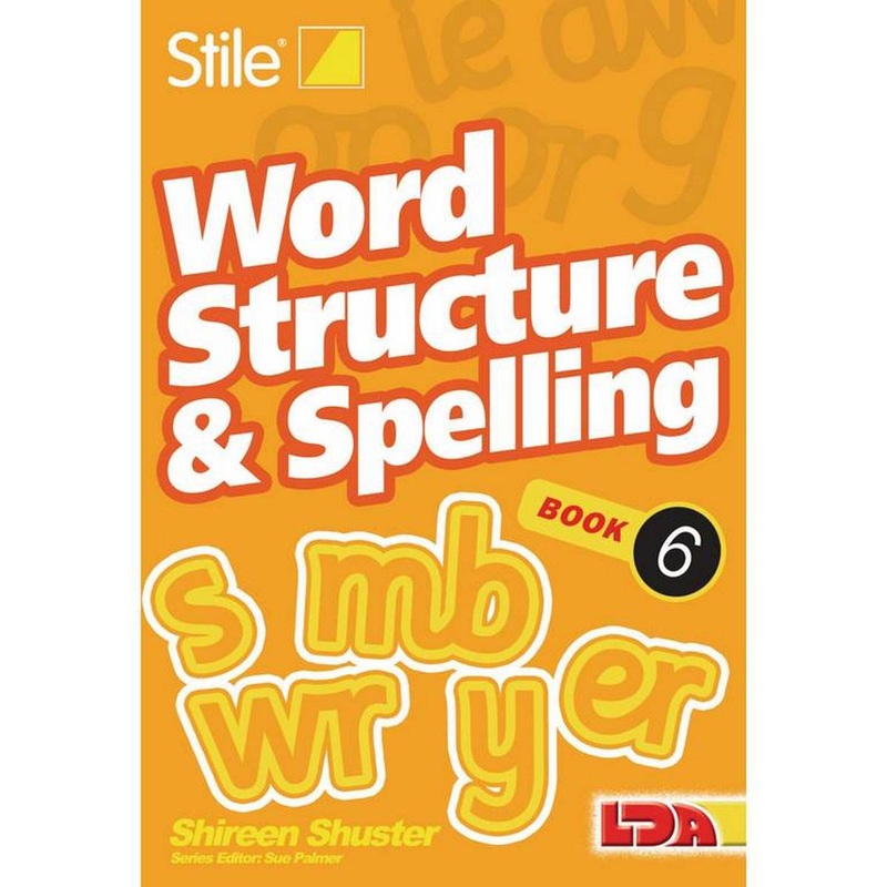 Stile Word Structure & Spelling Book 6