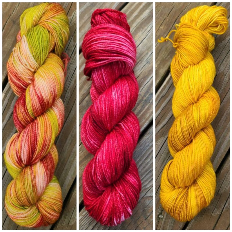 Apple Pickin’ 3 skein kit (ONLINE ORDER ONLY)