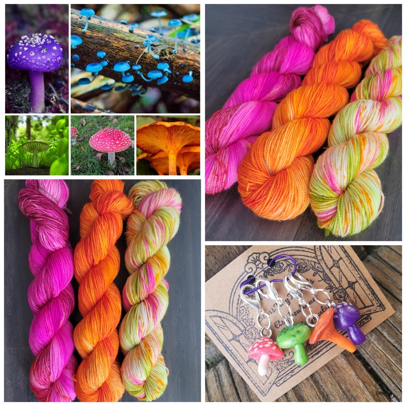 Fabulous Fungi 3 skein kit (ONLINE ORDER ONLY)