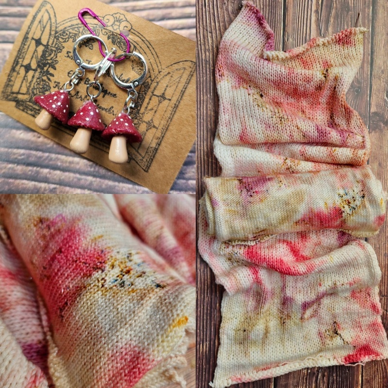 Toadstool Sock Blanks (ONLINE ORDER ONLY)