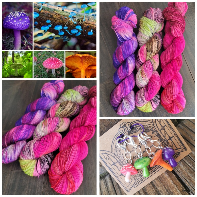 Psychedelic 3 skein kit (ONLINE ORDER ONLY)