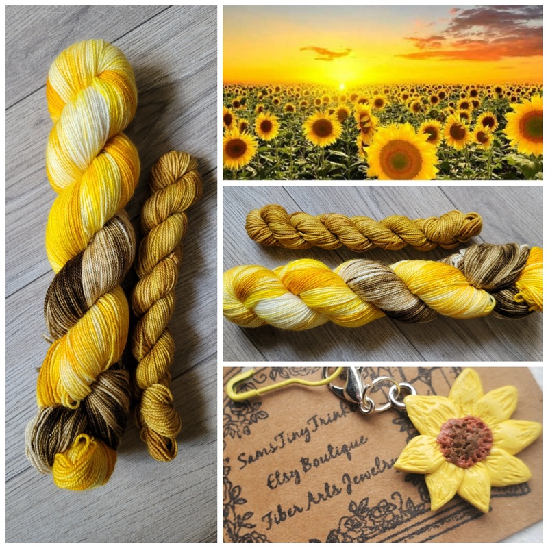 Sunflower Sunset Sock Set (ONLINE ORDER ONLY)