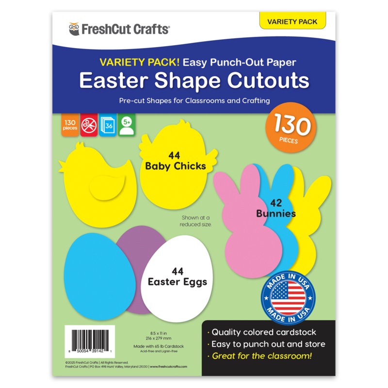 Easter Shape Cutouts (ONLINE ORDER ONLY)