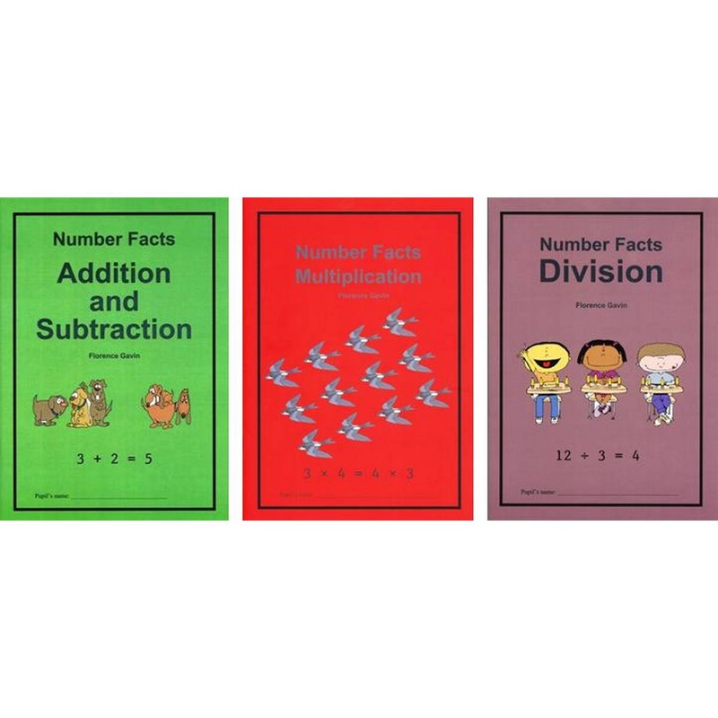 Number Facts  Set (3 Books)