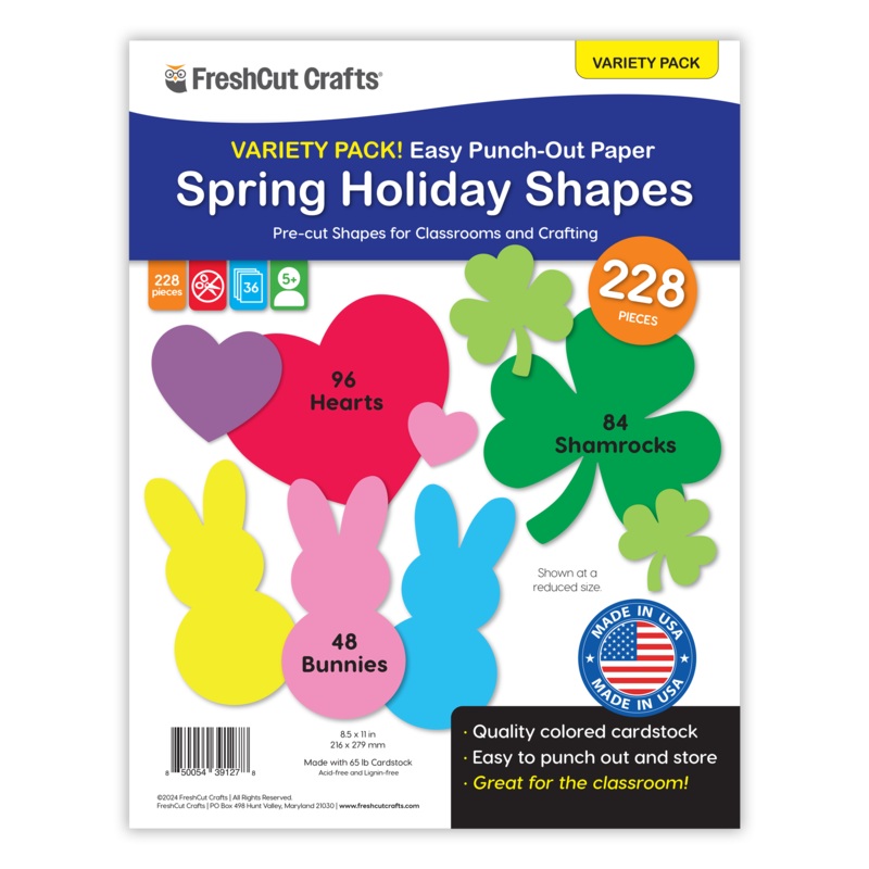 Spring Holiday Shapes (ONLINE ORDER ONLY)