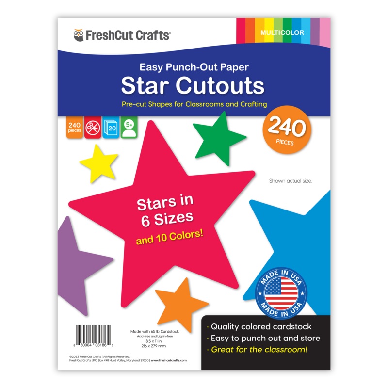 Star Cutouts (ONLINE ORDER ONLY)