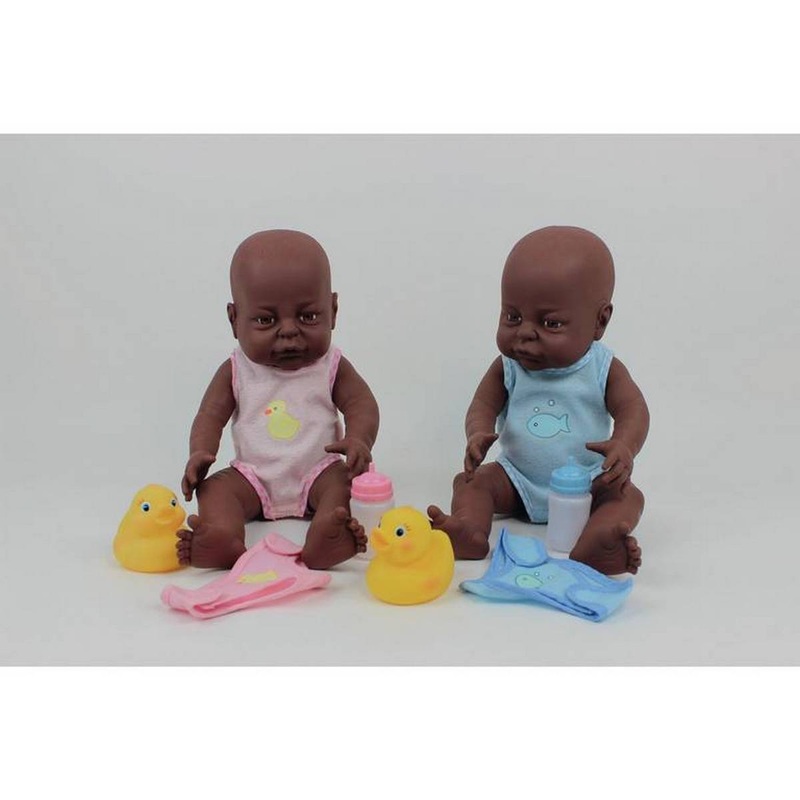 Clothed Newborn Doll Black Boy