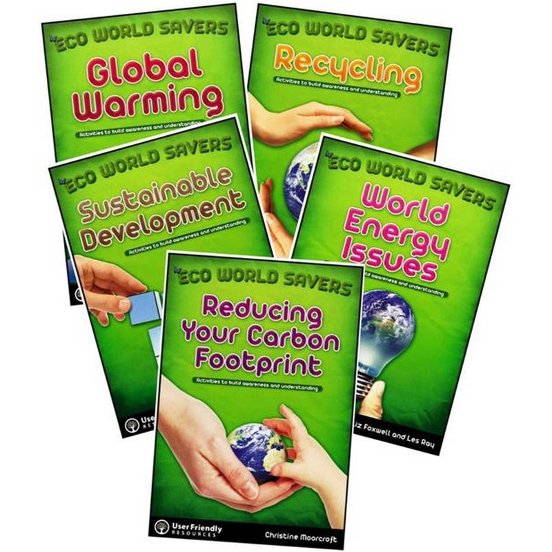 Eco World Savers Series (Set of 5 Books)  Activities to Build Awareness and Understanding