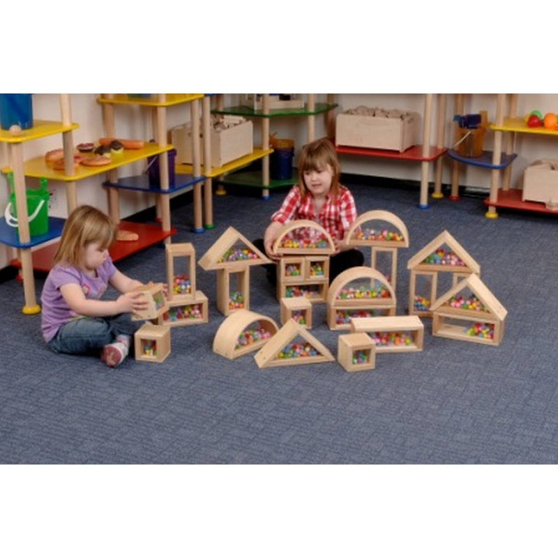 Pom Pom Hollow Blocks Full set of 24