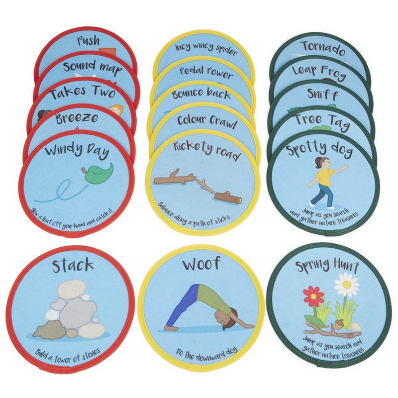 Sensory Circuit Circles Set of 18