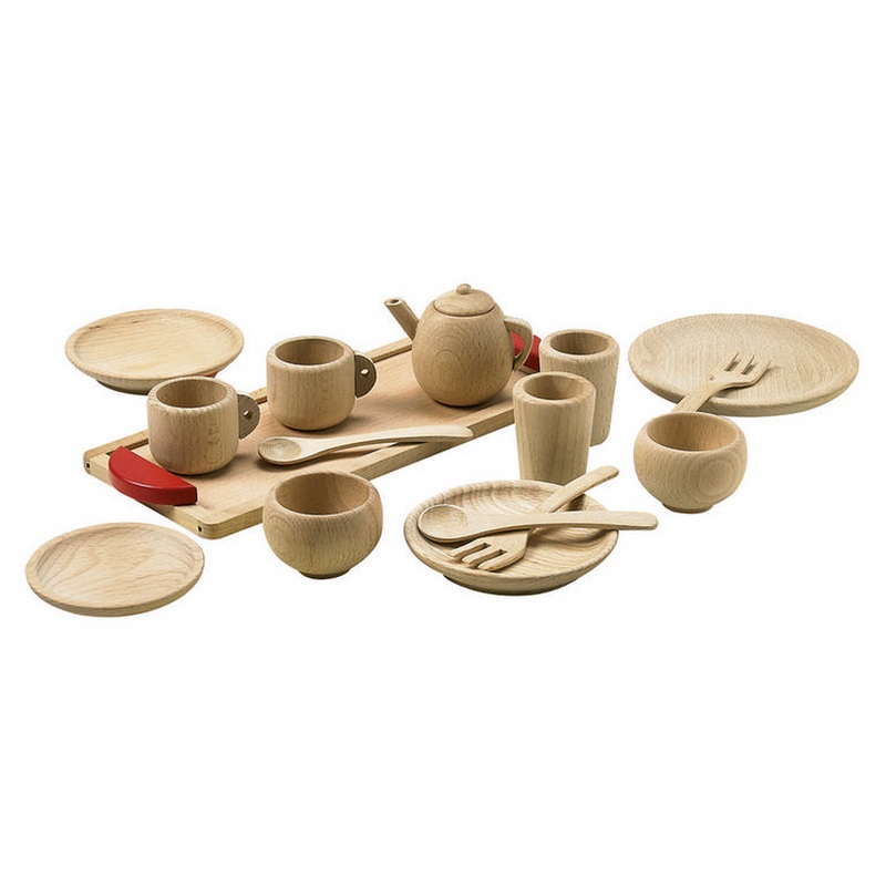 Under 2s Wooden Tea Set