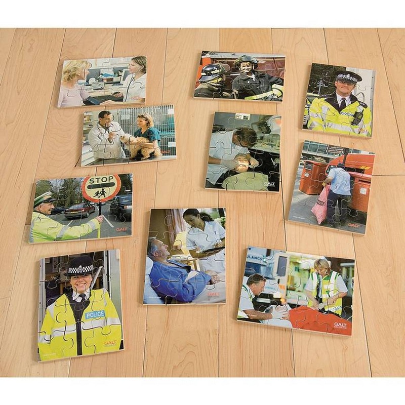 Community People Who Help Us Puzzles