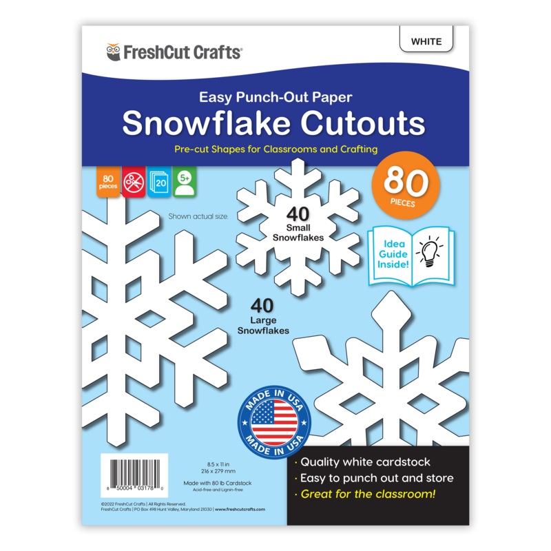 Snowflake Cutouts (ONLINE ORDER ONLY)