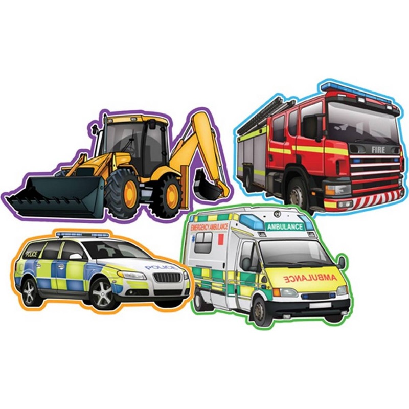 Vehicles set of 4