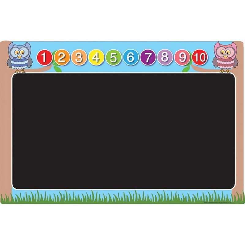 Counting Owl Chalkboard