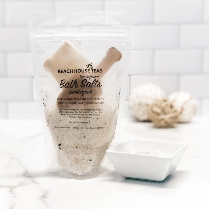 Lumberjack Tea-Infused Bath Salts (ONLINE ORDER ONLY)