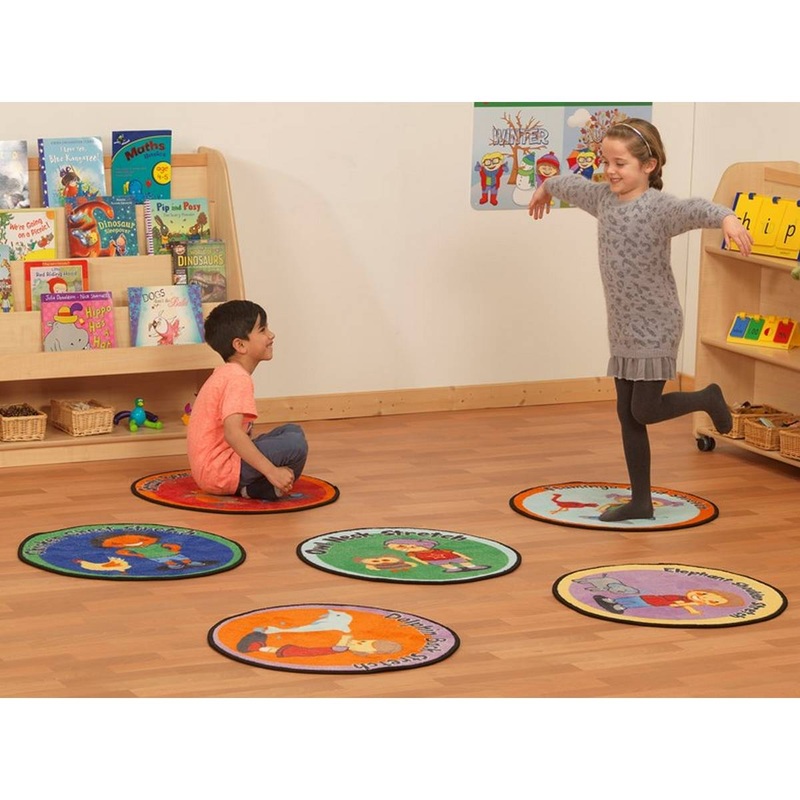 Set of 6 Exercise Mats