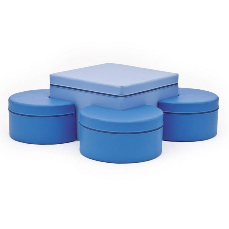 Table and 4 Seat Soft Set