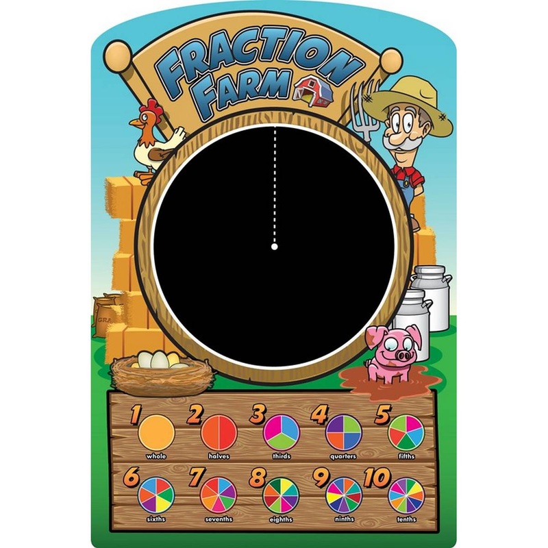 Fraction Farm Chalkboard