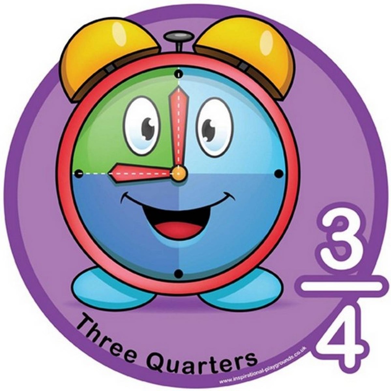 Fractions  Three Quarters