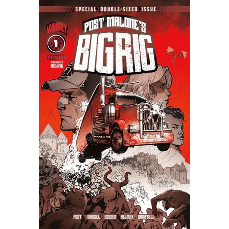 Post Malone’s Big Rig #1 (Cover A) (ONLINE ORDER ONLY)