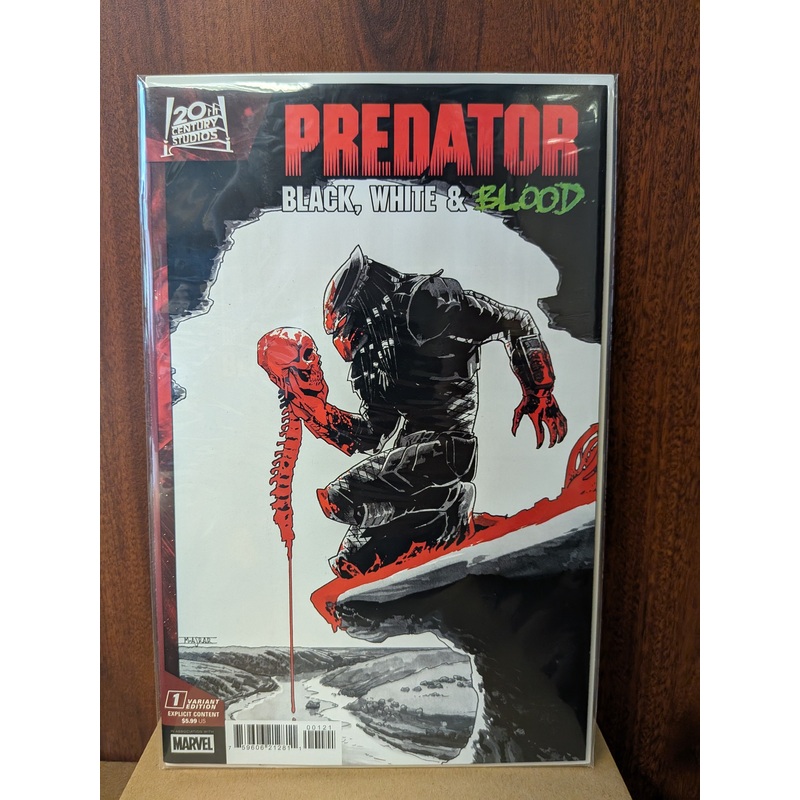 Predator: Black, White, and Blood #1 (Asrar Variant) (ONLINE ORDER ONLY)