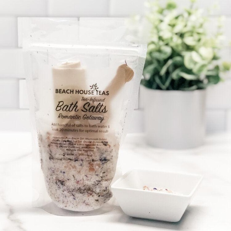 Romantic Getaway Tea-Infused Bath Salts (ONLINE ORDER ONLY)