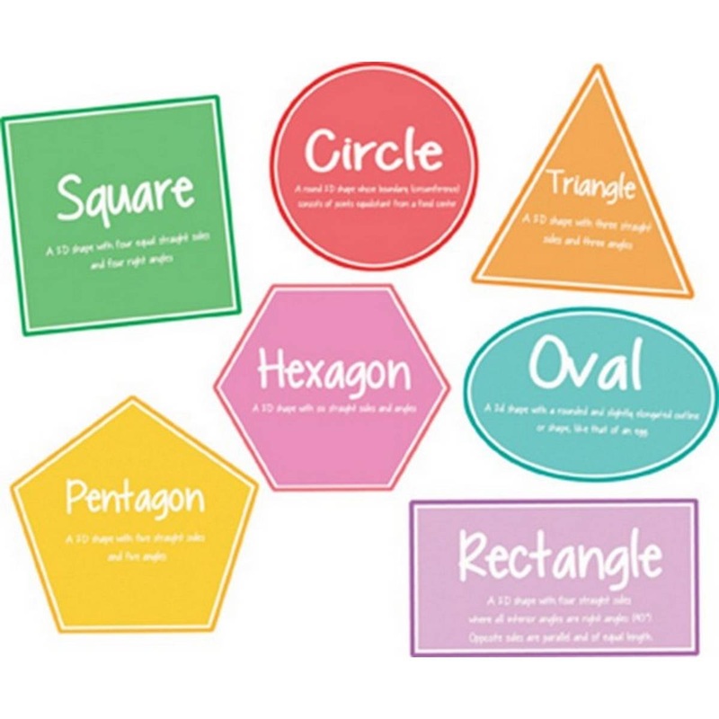 Shapes Full Set Outdoor Signs 5555