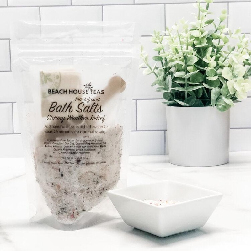 Stormy Weather Tea-Infused Bath Salts (ONLINE ORDER ONLY)