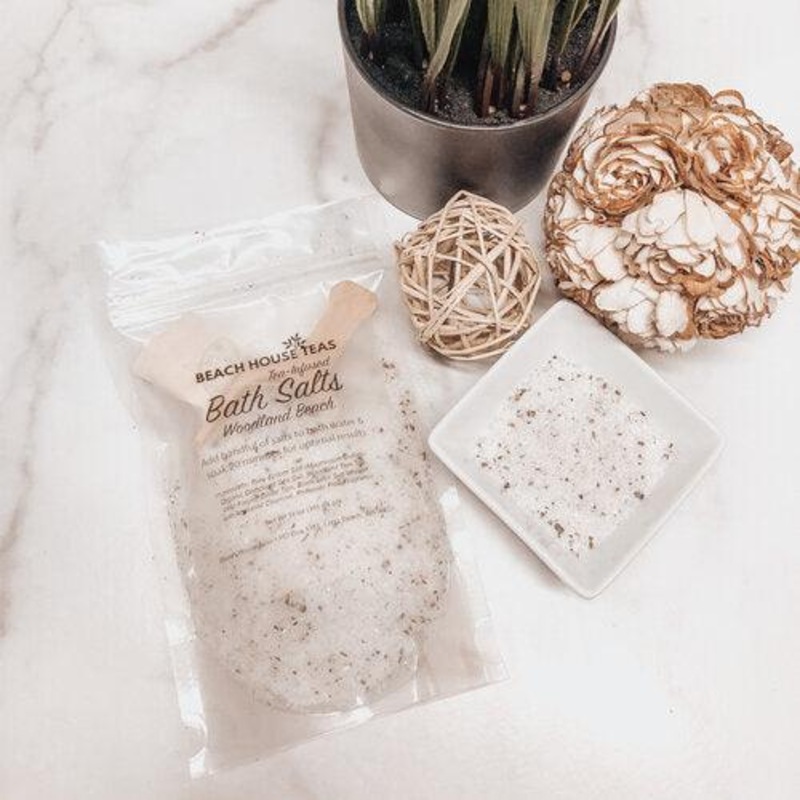 Woodland Beach Tea-Infused Bath Salts (ONLINE ORDER ONLY)