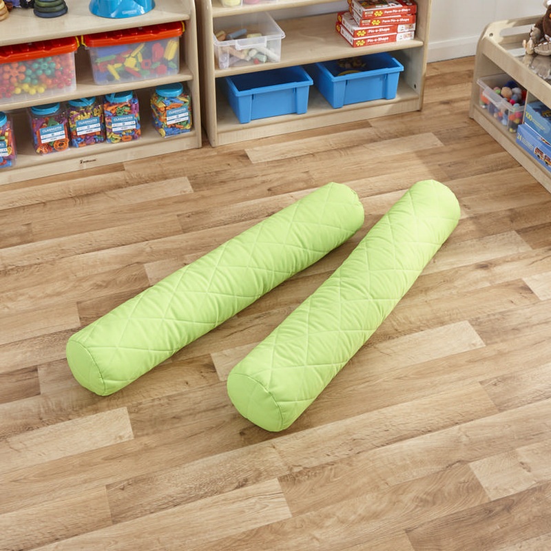 Hope Brights Set Of 2 Quilted Bolsters