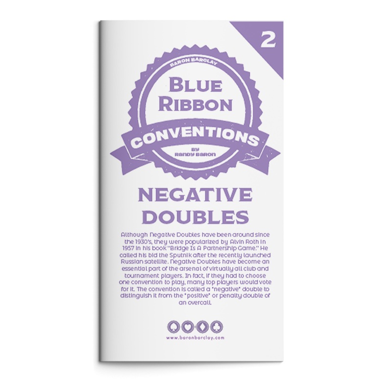 Blue Ribbon Conventions #2- Negative Doubles (ONLINE ORDER ONLY)