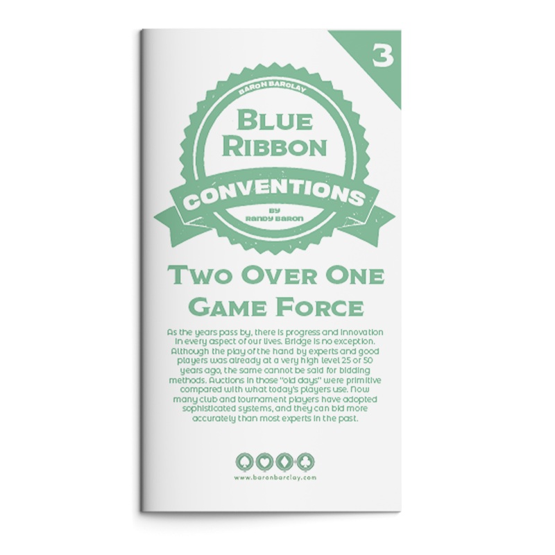 Blue Ribbon Conventions #3- Two Over One Game Force (ONLINE ORDER ONLY)