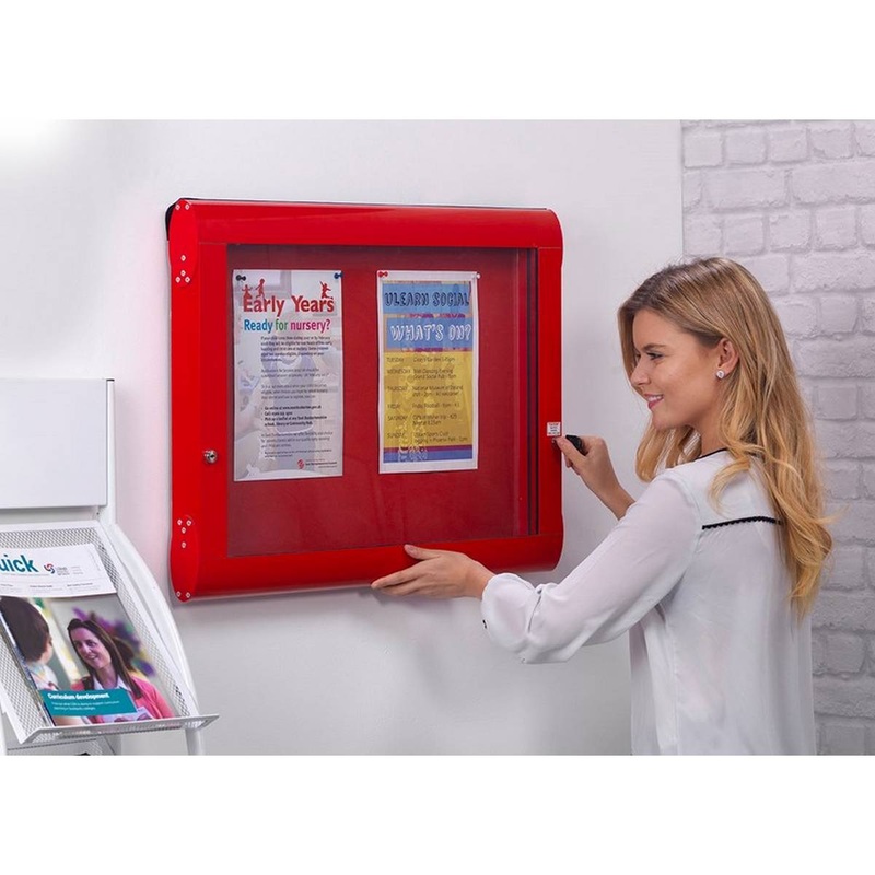 Indoor Lockable Flameshield Showcase