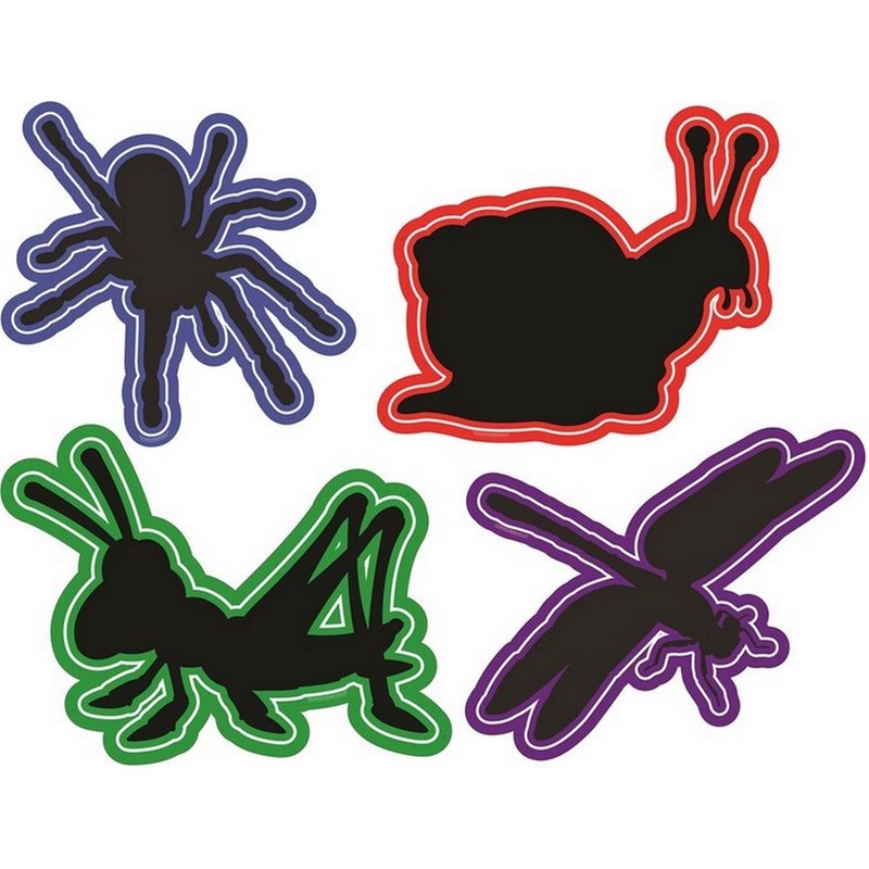 Minibeast Chalkboard Set of 4