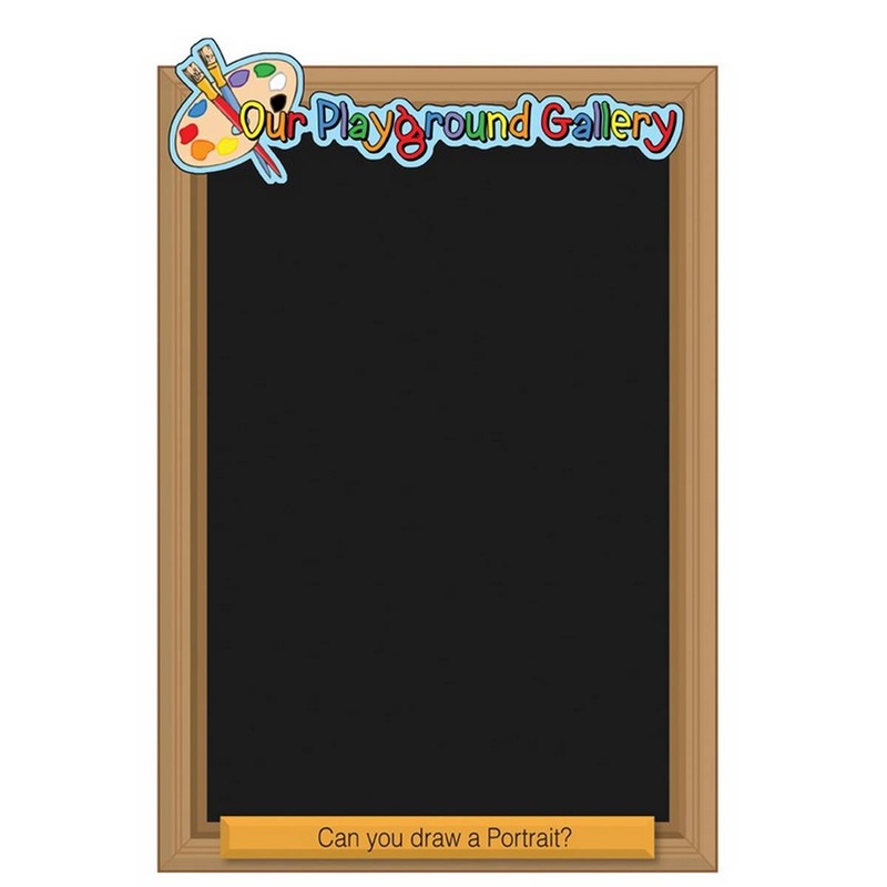 Our Gallery  Portrait Chalkboard