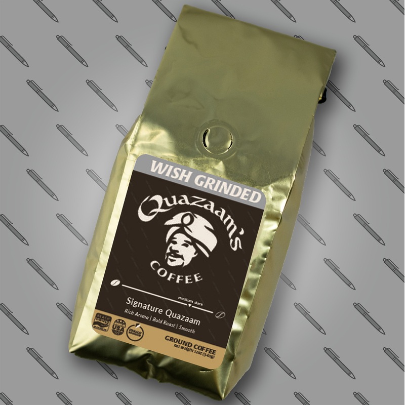 Signature Quazaam Coffee | Ground & Whole Bean | Medium-Dark Roast (ONLINE ORDER ONLY)