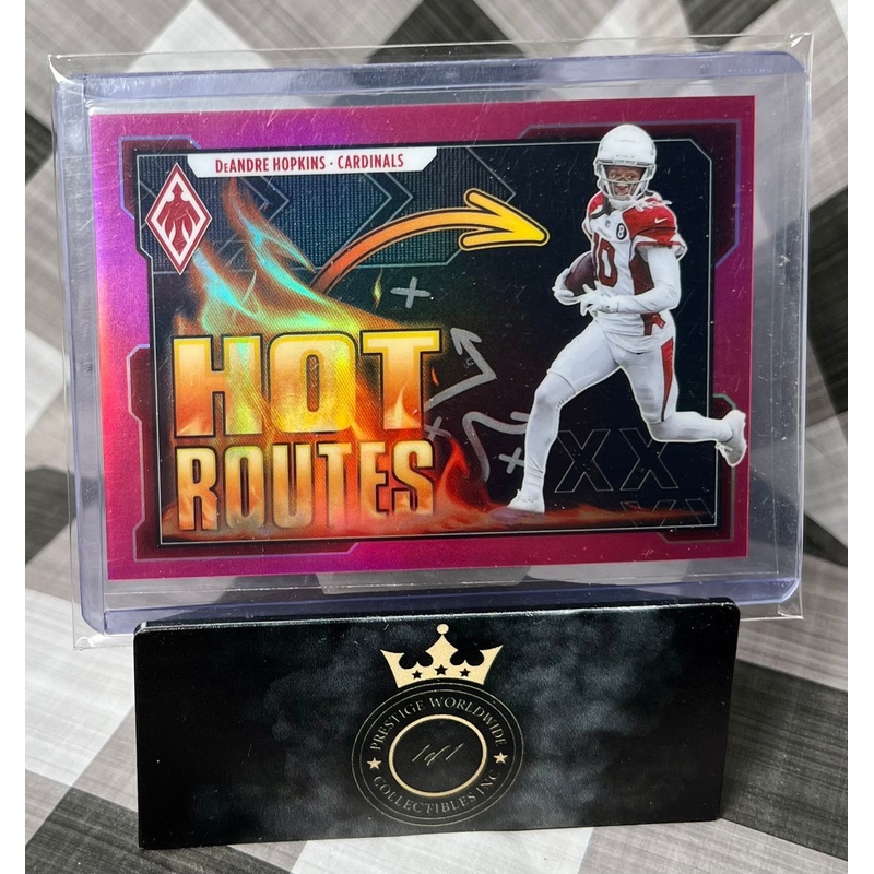 Deandre Hopkins 2021 Phoenix Pink Hot Routes /175 (ONLINE ORDER ONLY)