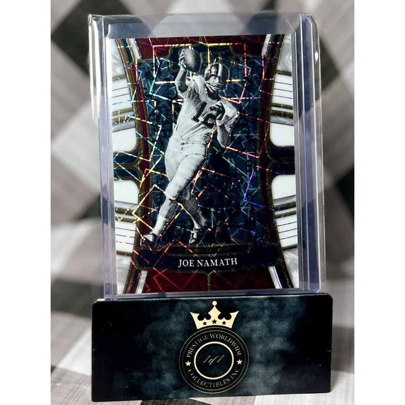 Joe Namath 2023 Select Draft Picks Field Level White Lazer Prizm #96 Alabama NYJ (ONLINE ORDER ONLY)