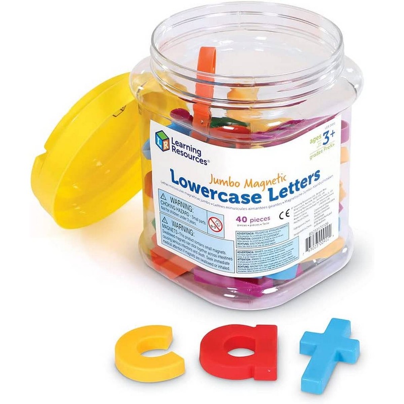 Jumbo Magnetic Lowercase Letters (Set of 40)