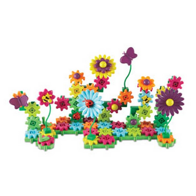 Gears! Gears! Gears! Build & Bloom Flower Garden