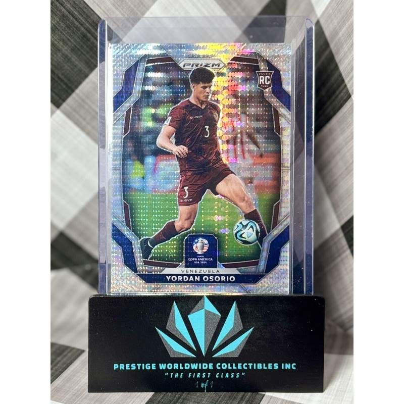 Yordan Osorio 2023-24 Prizm Copa America Pulsar Prizm Rookie #110 Venezuela RC (ONLINE ORDER ONLY)