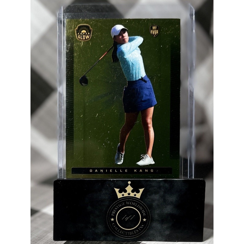 Danielle Kang 2021 Super Glow Gold Foil 1st Ever Rookie #10 LPGA RC SP (ONLINE ORDER ONLY)