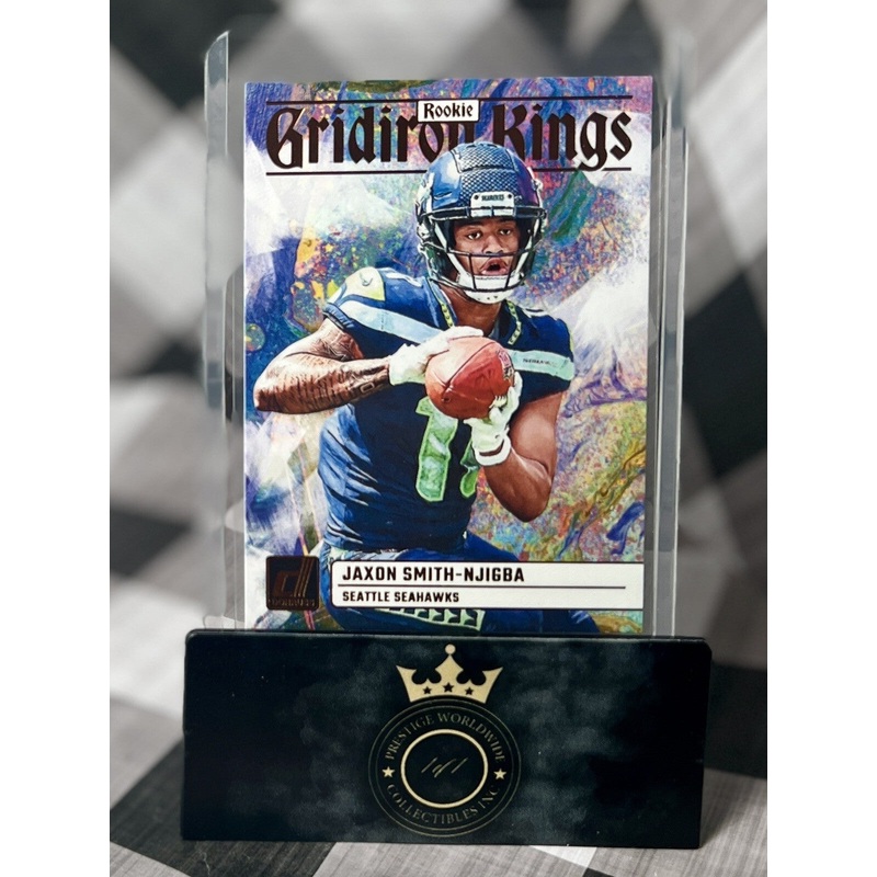 Jaxon Smith-Njigba 2023 Panini Donruss Rookie Gridiron Kings #RGG-7 Seattle RC (ONLINE ORDER ONLY)