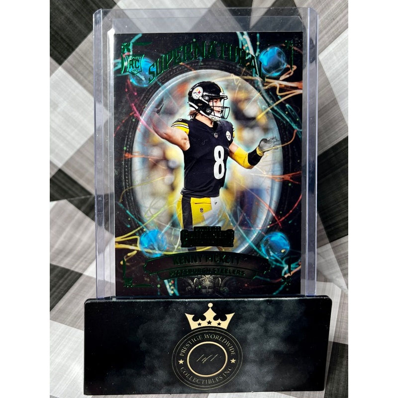 Kenny Pickett 2022 Contenders Emerald Supernatural #SN-KPI (ONLINE ORDER ONLY)